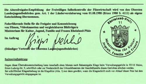 Kino fsk datenblatt - #, fsk-datenblatt