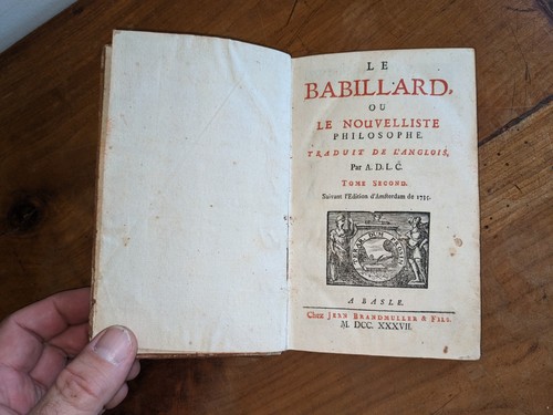 Altes buch babillard ou - -,